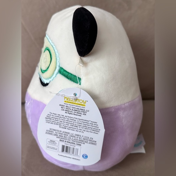Kellytoy Stanley the Spa Day Panda Squishmallow Wellness Squad Plush Stuffed Toy - Picture 5 of 13